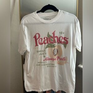 Abercrombie and Fitch Peaches Graphic Tee